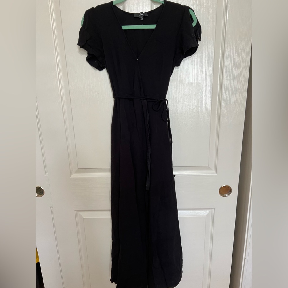 Lulu’s Heart of Marigold Maxi Wrap Dress